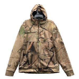 Go Wild Hunting Jacket Mens Large Hidden Timbre Camo Streetwear Outdoor Workwear